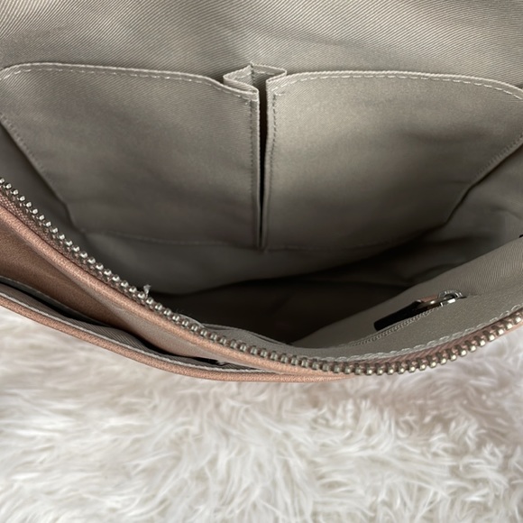 INC International Concepts ~ Riverton Messenger Large Crossbody ~ Dusty Rose~NWT - Picture 10 of 11